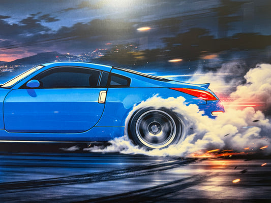 350z "Skyline" Poster 11 x 17