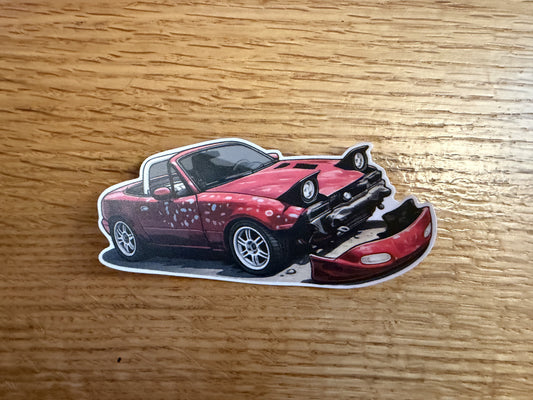 Miata Sticker