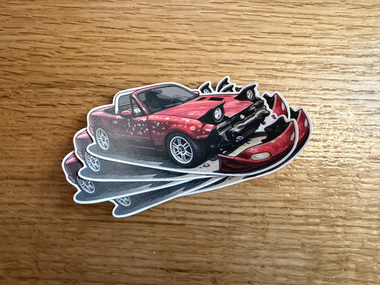 Miata Sticker